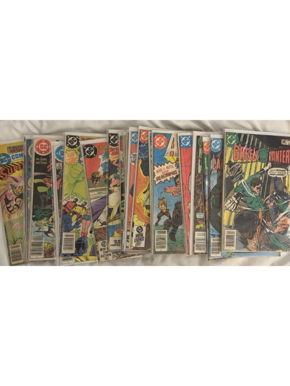 Bundle Lot Of 20 DC Comics Green Lantern Arak Teen Titans All Star Squadron